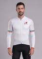 XC Heritage Stripe Pro Maillot Blanc