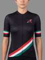 XC 1.X Stripes Maillot Noir Femme