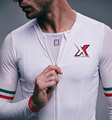 XC Heritage Stripe Pro Maillot Blanc
