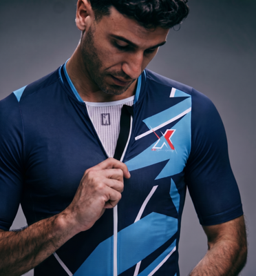 XC Pro Fit Bayonne Maillot Bleu