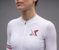XC Heritage Stripe Pro Maillot Blanc Femme