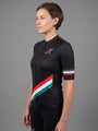 XC 1.X Stripes Maillot Noir Femme