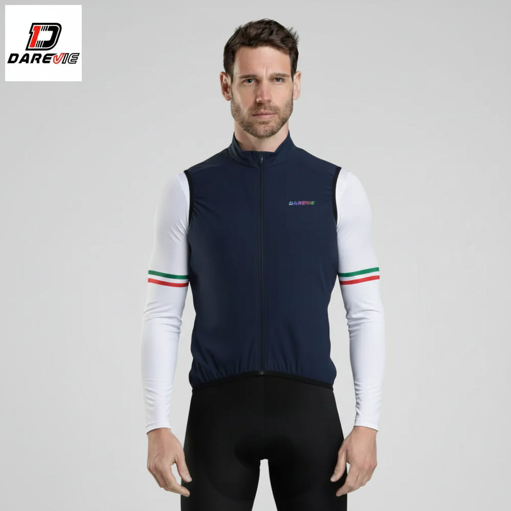 Duozip Flexivent Gilet - Bleu Gilet