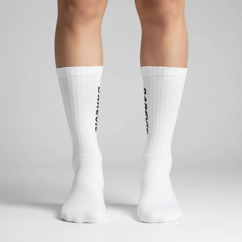 Glindechic chaussettes Blanches L / Blanc Accessoire