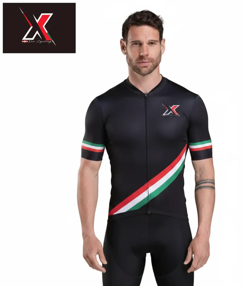 XC 1.X Stripes Maillot Noir Maillot