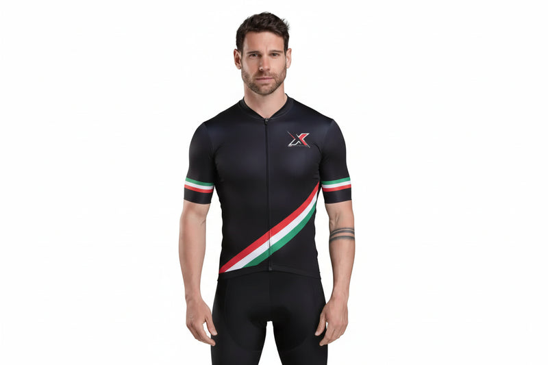 XC 1.X Stripes Maillot Noir Maillot