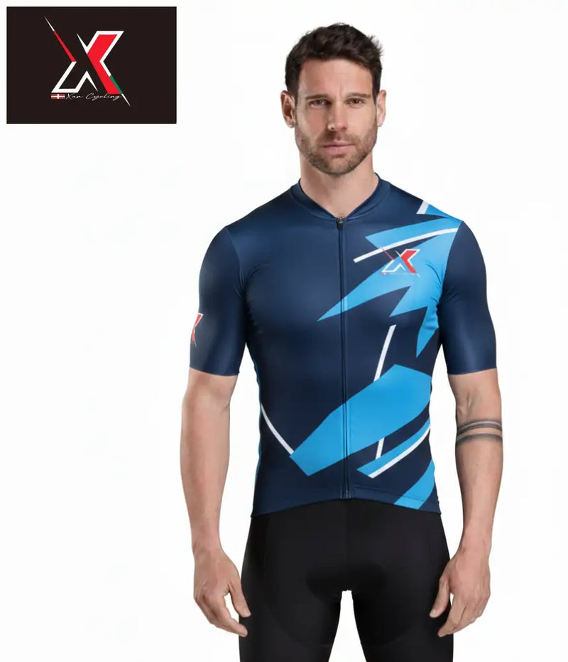XC Pro Fit Bayonne Maillot Bleu Maillot